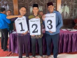 PANITIA PEMILIHAN RW 04 JATIRASA RESMIKAN 3 CALON KETUA, NOMOR URUT SUDAH DITETAPKAN