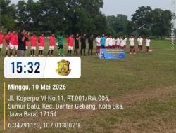 Turnamen Sepak Bola Kambing Cup Meriahkan Kelurahan Sumur Batu