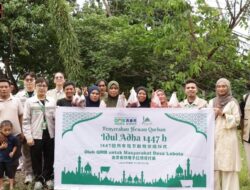 GEM Tunjukkan Kepedulian, Hewan Kurban Mengalir Untuk Warga Bahodopi dan Karyawan
