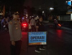 Polsek Setu Gelar Operasi Kejahatan Jalanan, Antisipasi 3C dan Premanisme