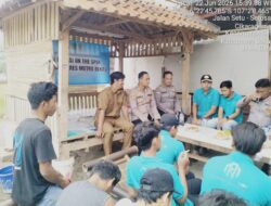 Melalui Kegiatan Jaga Bekasi On The Spot, Kapolsek Setu Ajak Warga Laporkan Premanisme dan Pungli ke Layanan 110