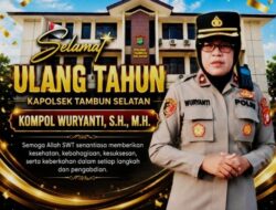 Selamat Ulang Tahun Kapolsek Tambun Selatan Kompol Wuryanti, SH.MH