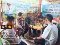 Melalui Jaga Bekasi On The Spot, Polsek Setu Bangun Kedekatan dengan Masyarakat