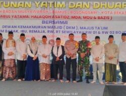 Lebaran Yatim Penuh Kasih: Yayasan BAMUS Bojongsari Berbagi Kebahagiaan kepada Anak Yatim dan Dhuafa