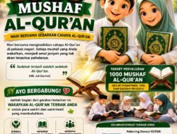 Wujudkan Generasi Qur’ani, KOTABI Ajak Warga Babelan Bekasi Sukseskan Program Wakaf 1000 Mushaf Al-Qur’an