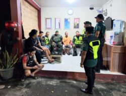 Cegah Gangguan Kamtibmas, Koramil 04/Jati Asih Perkuat Patroli Malam di Wilayah Binaan