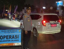 Dipimpin Kapolsek, Personel Gabungan Gelar OKJ di Perbatasan Setu-Cimuning