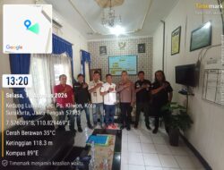 Pererat Kemitraan dan Sinergi Informasi, Pimpinan Redaksi MEDIAINTELKRIMINAL.CO.ID Silaturahmi ke Kapolsek Kliwon