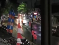 Waspada Jalan Licin di Pangkalan 3 Pascahujan, Pengendara Motor Dimbau Hati-Hati